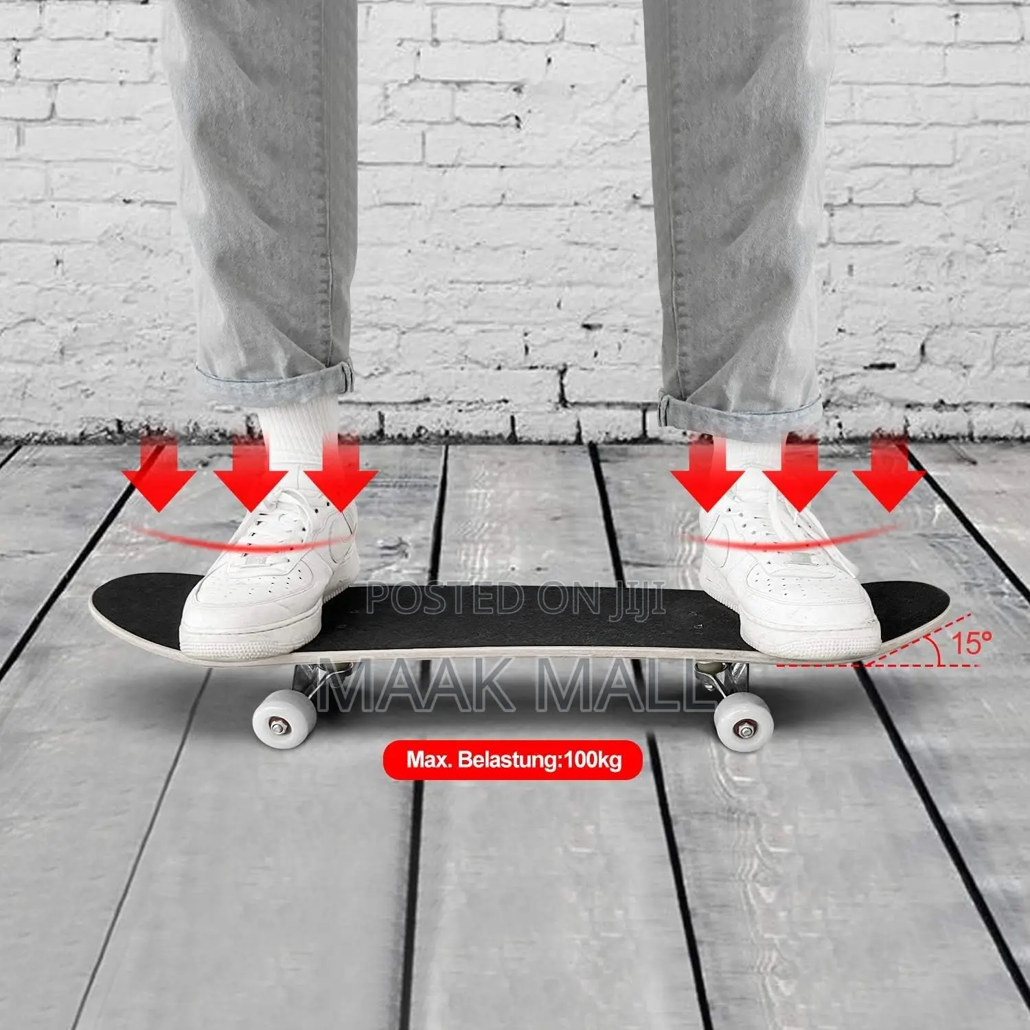 Skateboard Complete Standard Skate Board
