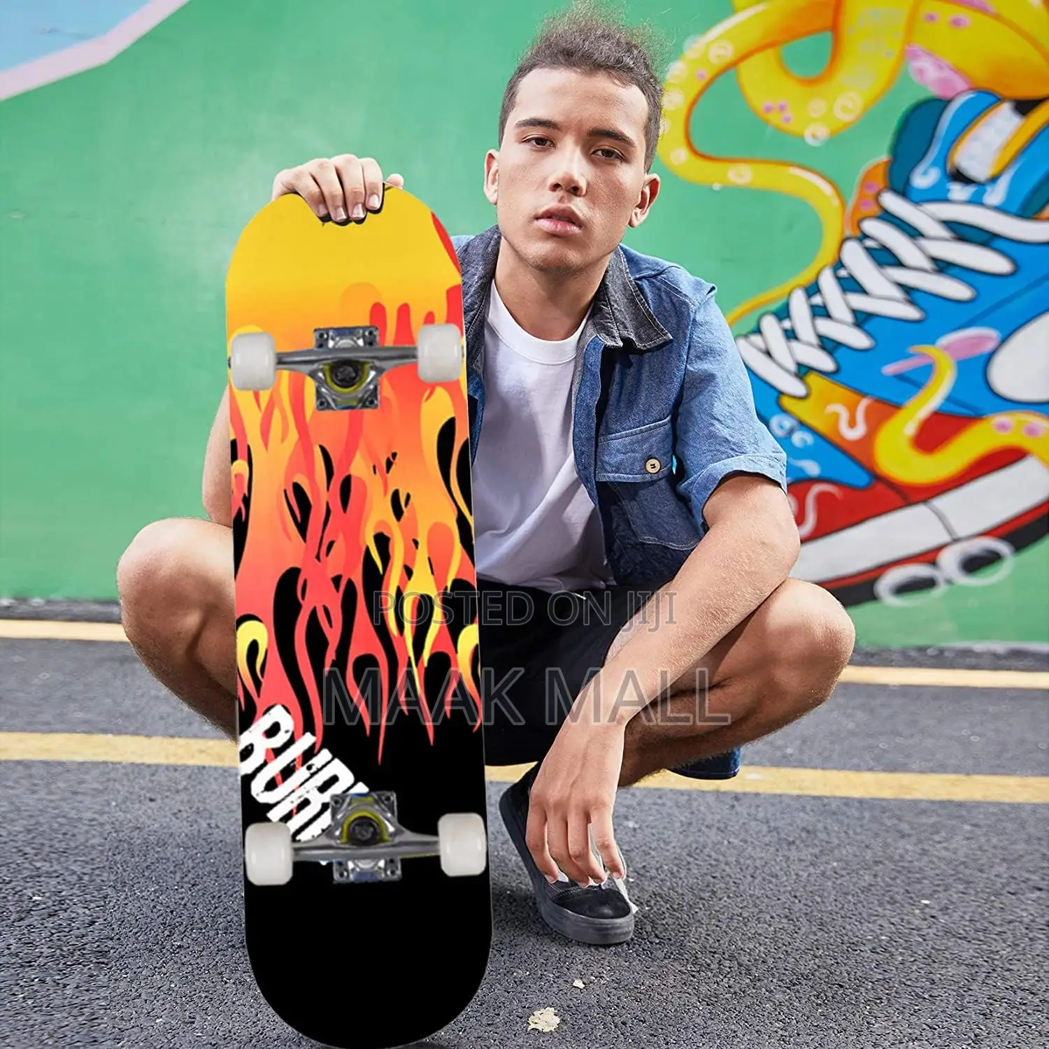 Skateboard Complete Standard Skate Board