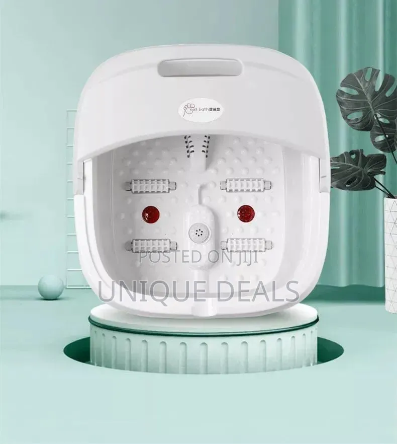Collapsible Foot Spa Bath With Massage Pedicure Foot Soaker Tub