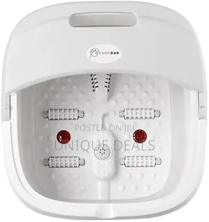 Collapsible Foot Spa Bath With Massage Pedicure Foot Soaker Tub