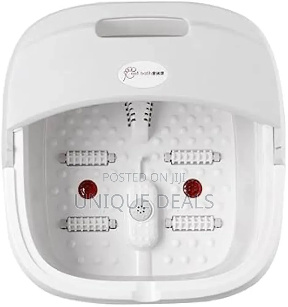 Collapsible Foot Spa Bath With Massage Pedicure Foot Soaker Tub