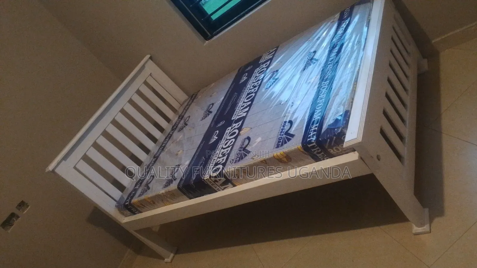4 by 6 White Bed
