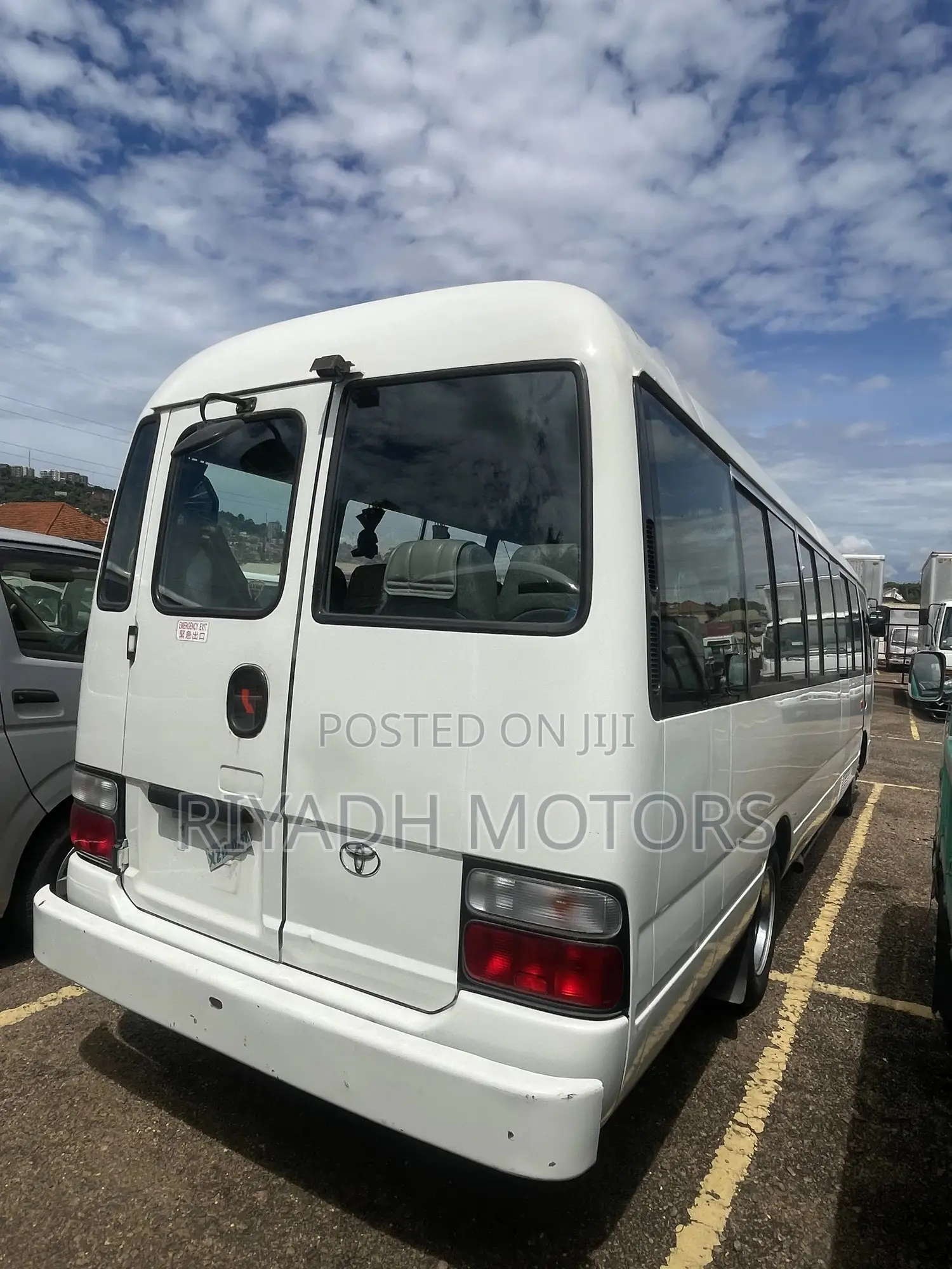 Toyota Coaster 2017 White