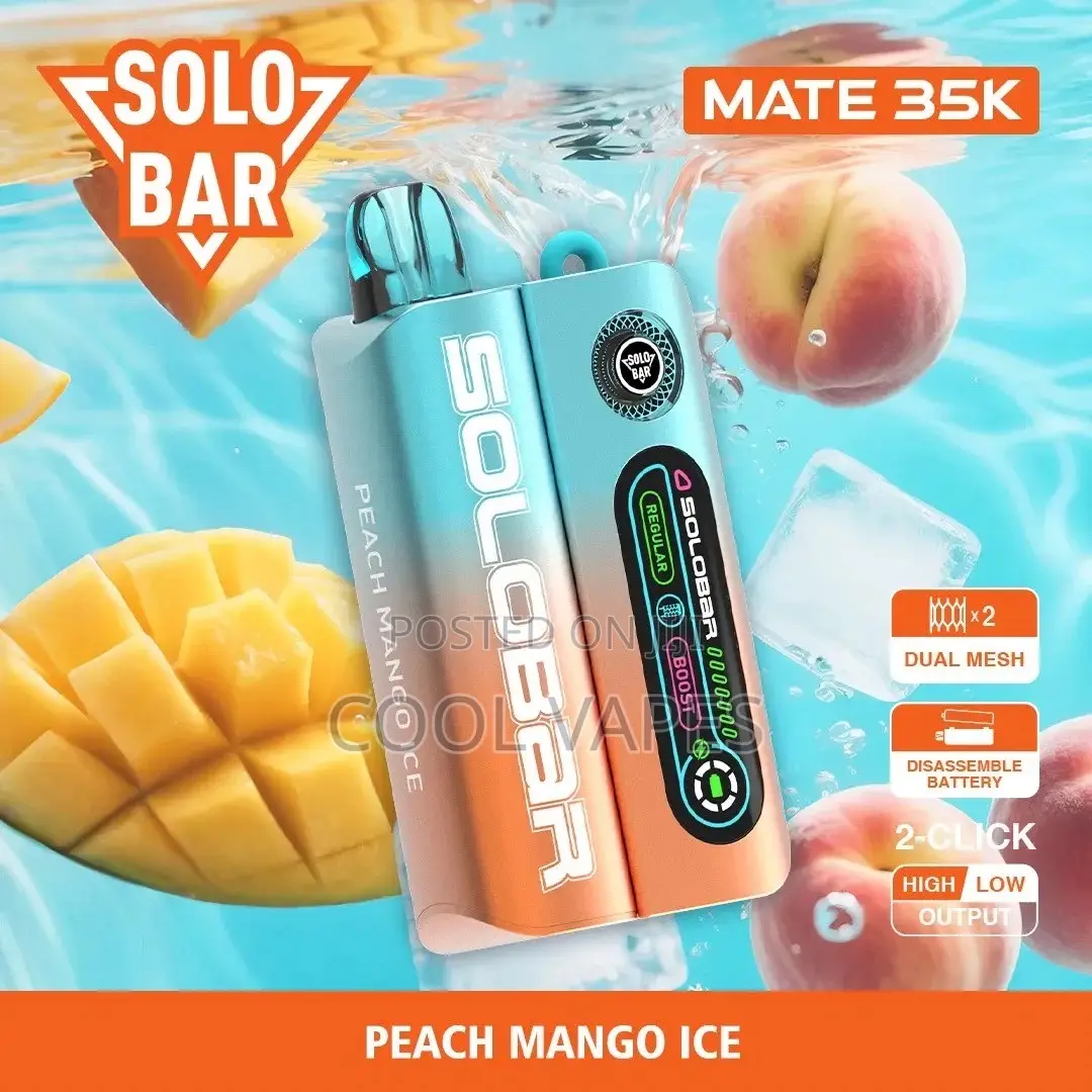 Solo Bar 35000 Puffs Kit (Comes With Pod) Vape