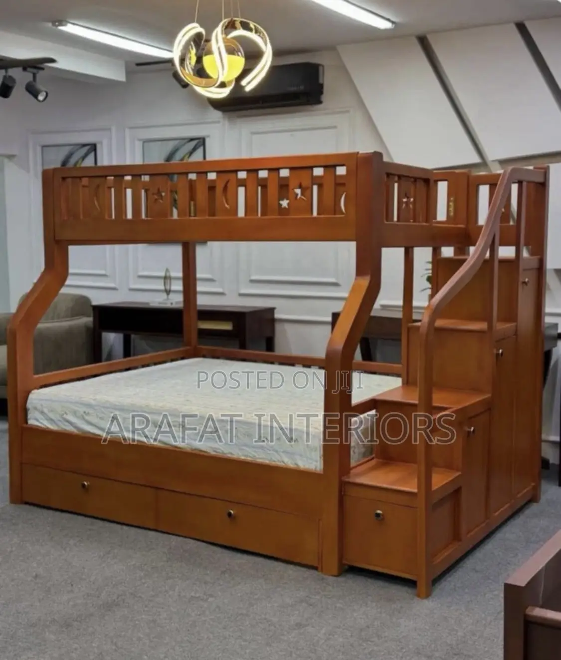 Solid Wood Starry Haven Bunk Bed
