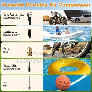 Cordless Tyre Inflator Portable Air Compressor