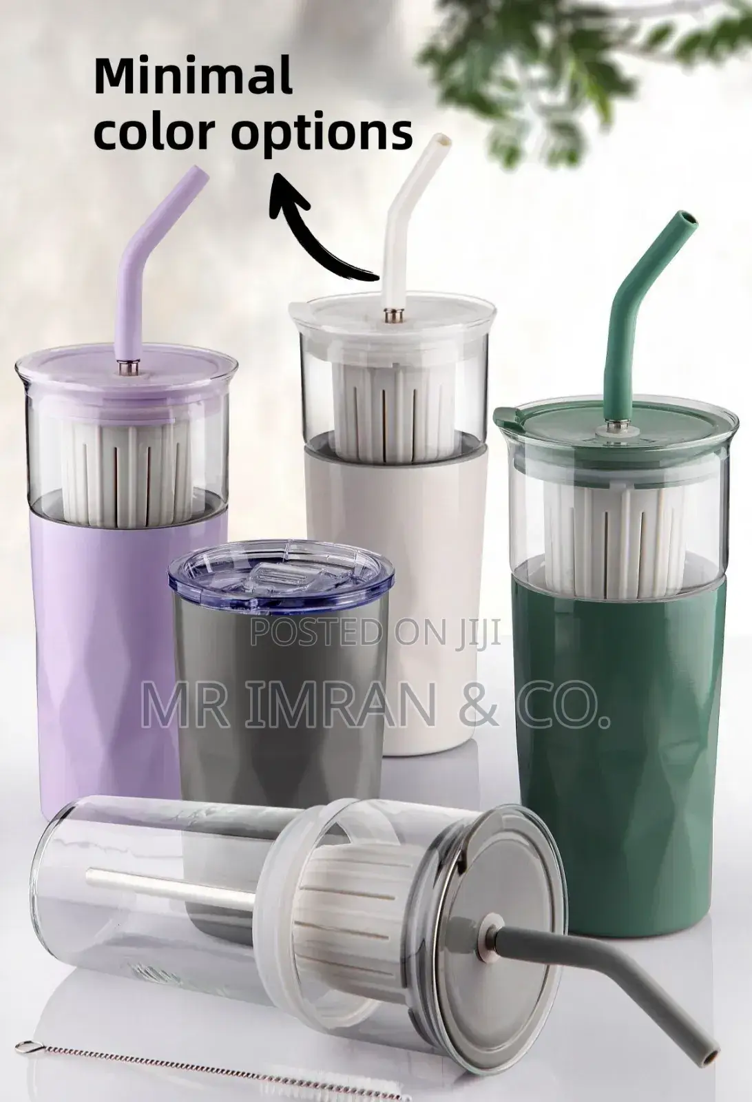 5-in-1 Mug Thermos Water Bottle