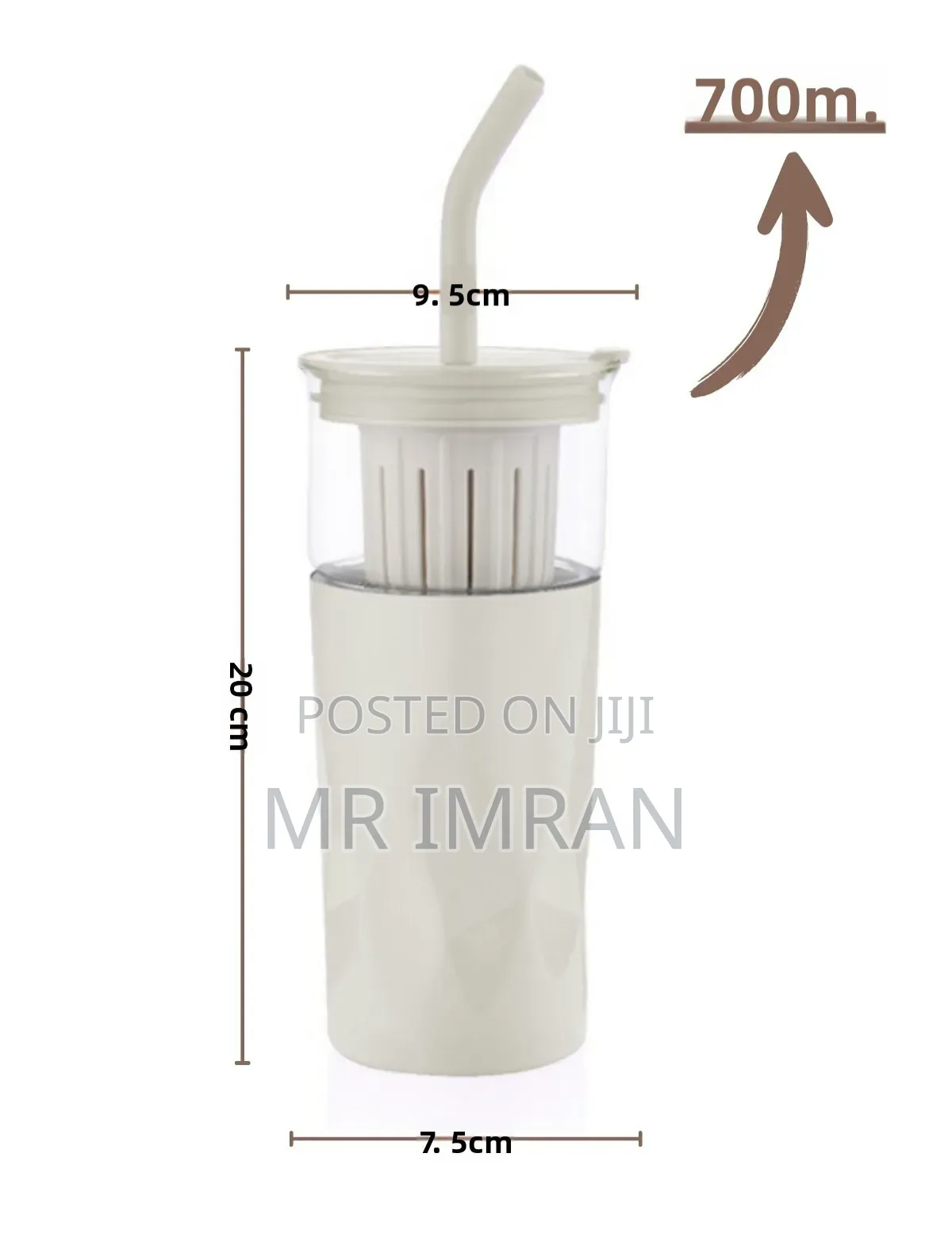 5-in-1 Mug Thermos Water Bottle