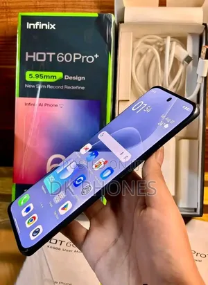 New Infinix Hot 60 Pro+ 256 GB Silver