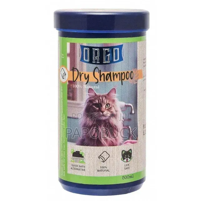 Orgo Dry Shampoo for Cats 500ml