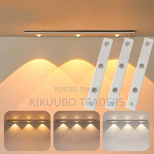 3-Color Dimmable Led Motion Sensor Under Cabinet Light 60cm
