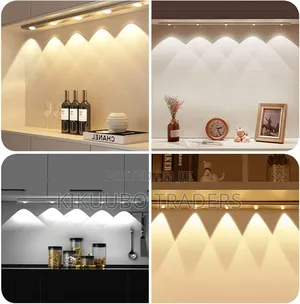 3-Color Dimmable Led Motion Sensor Under Cabinet Light 60cm