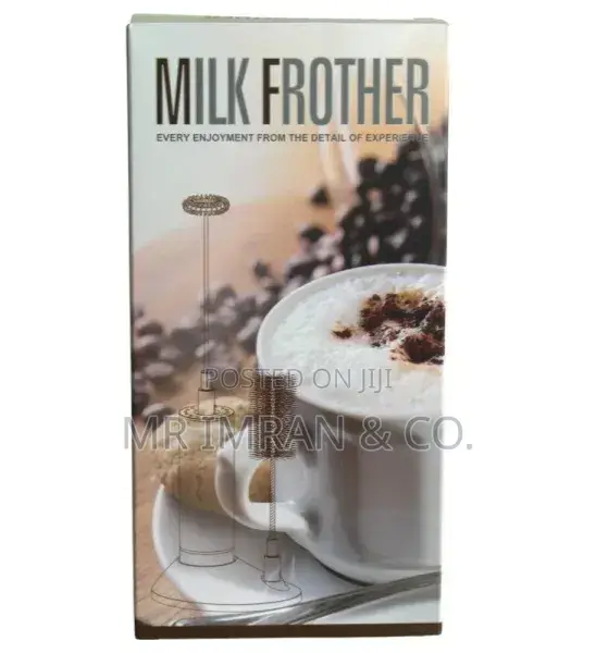 Handheld Electric Milk Frother.