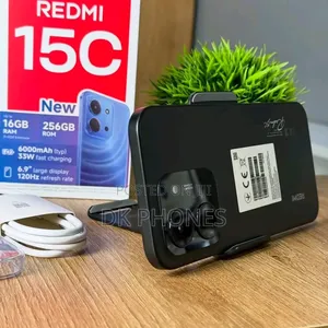 New Xiaomi Redmi 15C 4G 256 GB Black