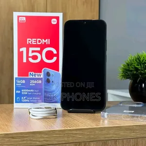 New Xiaomi Redmi 15C 4G 256 GB Black