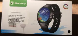 Smart Barry S612w Amoled Smart Watch With 2 Straps - Black