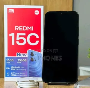 New Xiaomi Redmi 15C 4G 256 GB Gold