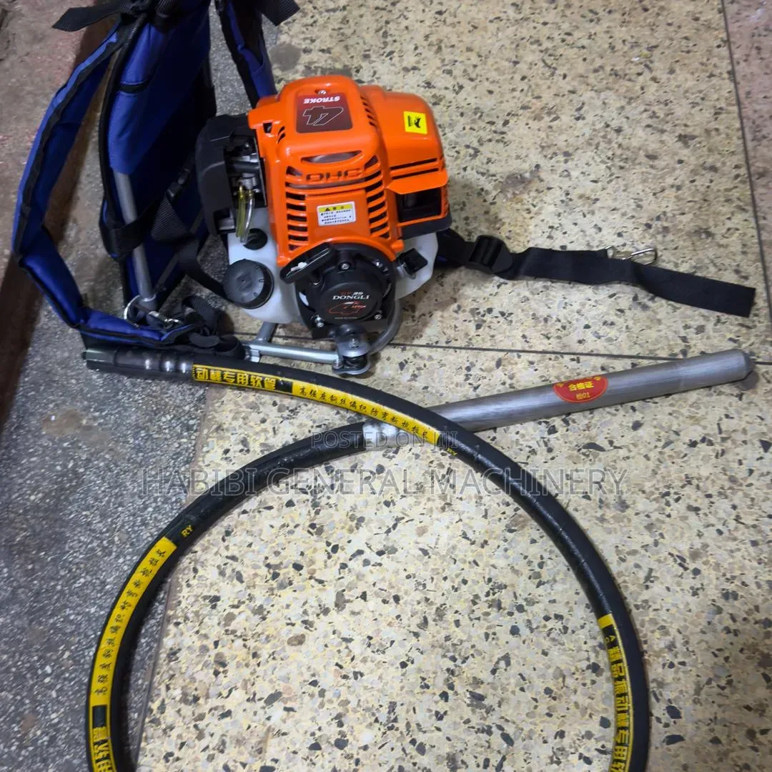 Backpack 4 Stroke Petrol Concrete Vibrator With Poker