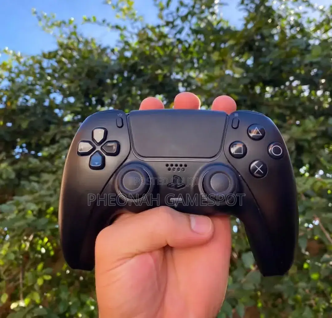 Elite Midnight Black Ps5 Dualsense Controller