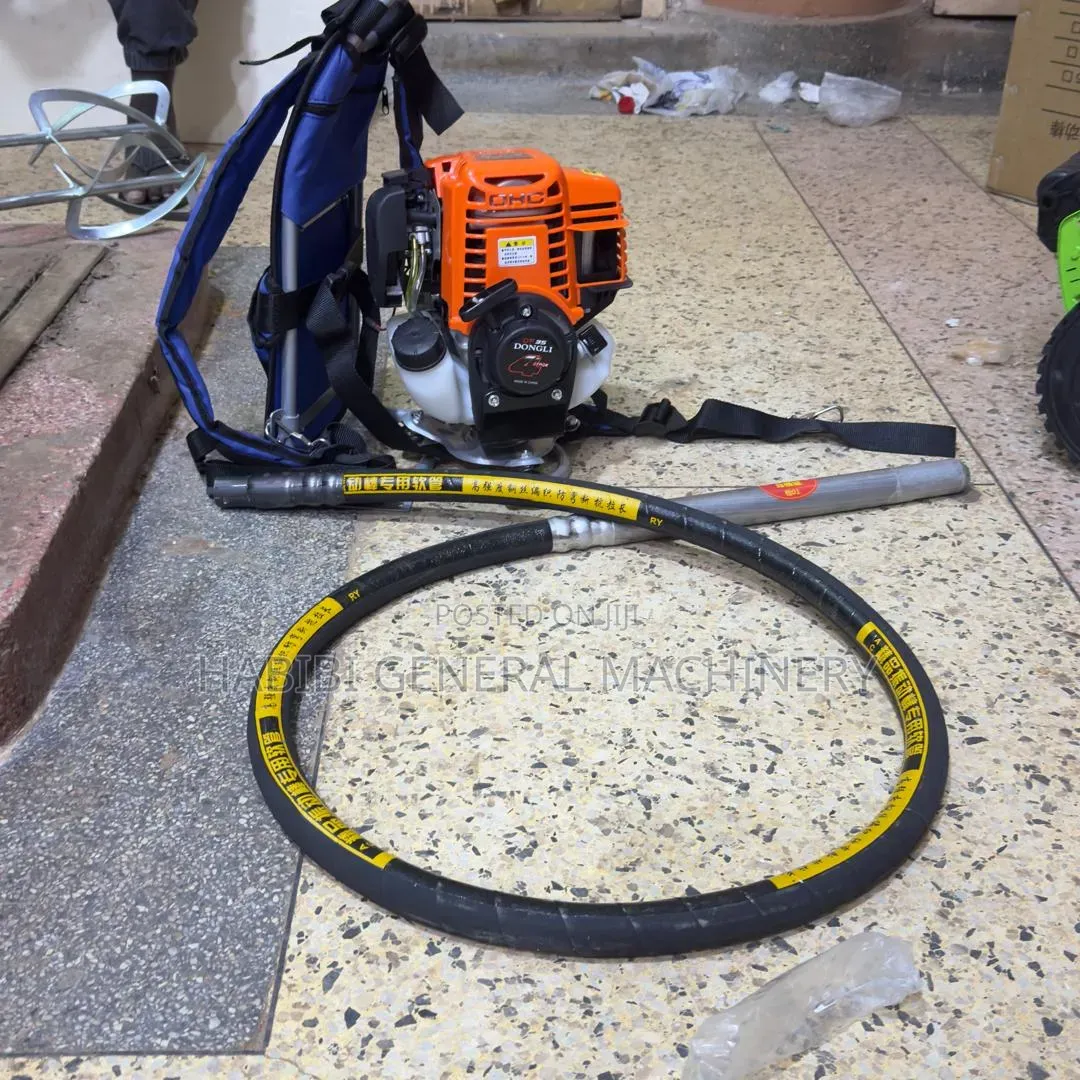 Concrete Vibrator, 4 Stroke Gasoline Equipment With Portable Poker