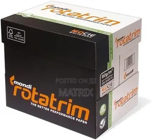 Rotatrim A4 Paper Box Containing Five Reams of Premium White Paper.