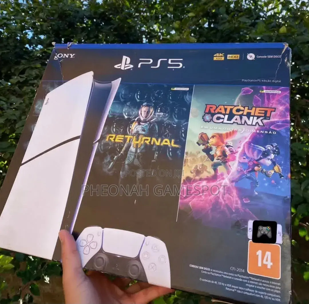 Ps5 Slim Digital: More Space for Your Games and Less for Dust.