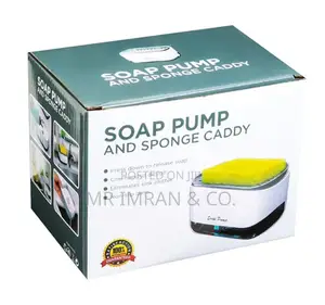 2-in-1 Kitchen Soap Dispenser and Sponge Caddy