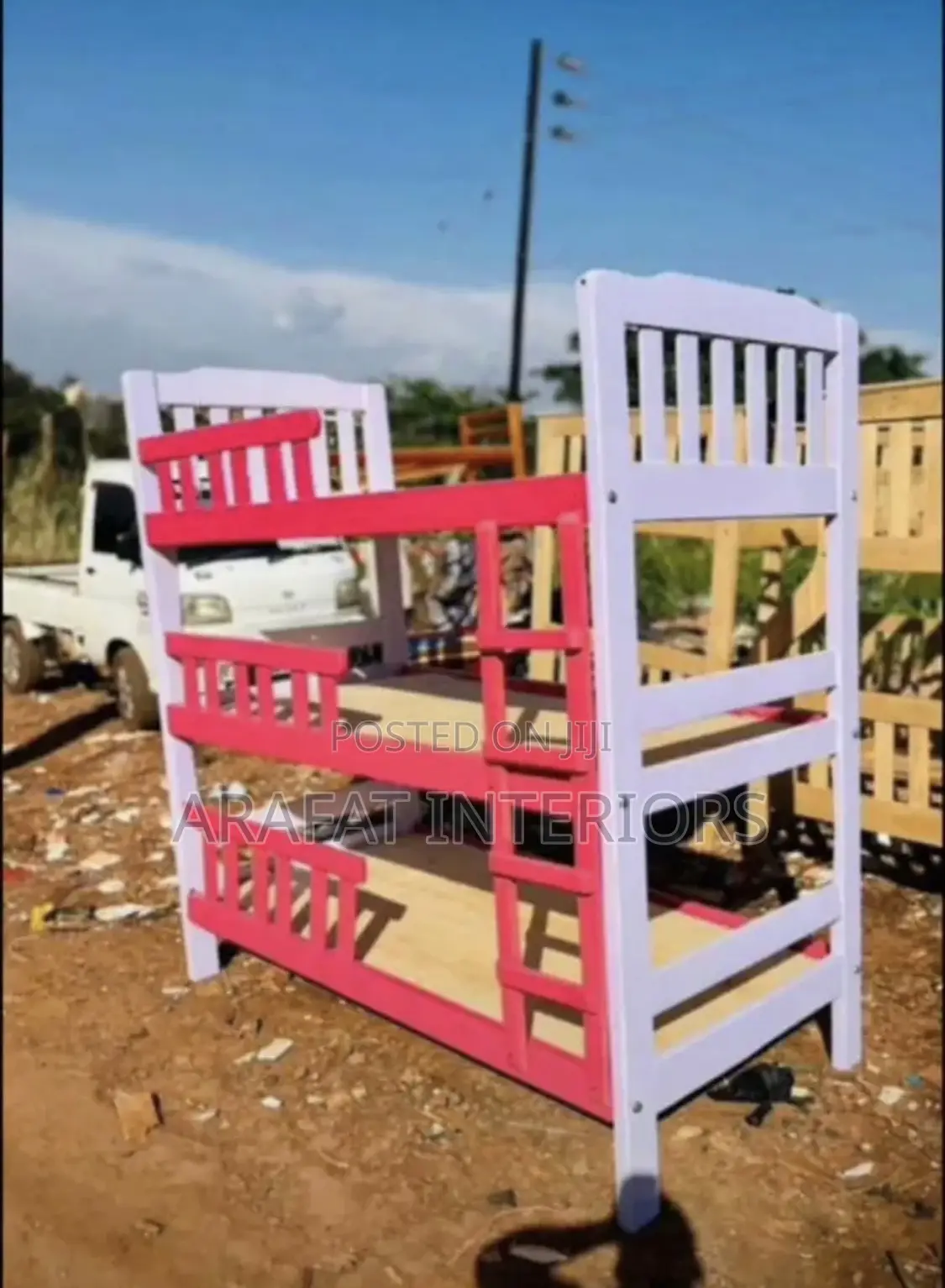 3by6 Triple Decker Bulky Bed