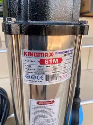 Sewage Pump Kingmax