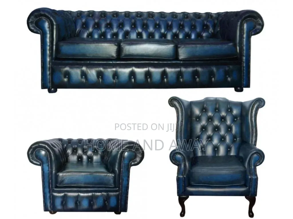 Original Chesterfield Sofa Sets in Any Colour/Material 1,800,000/-
