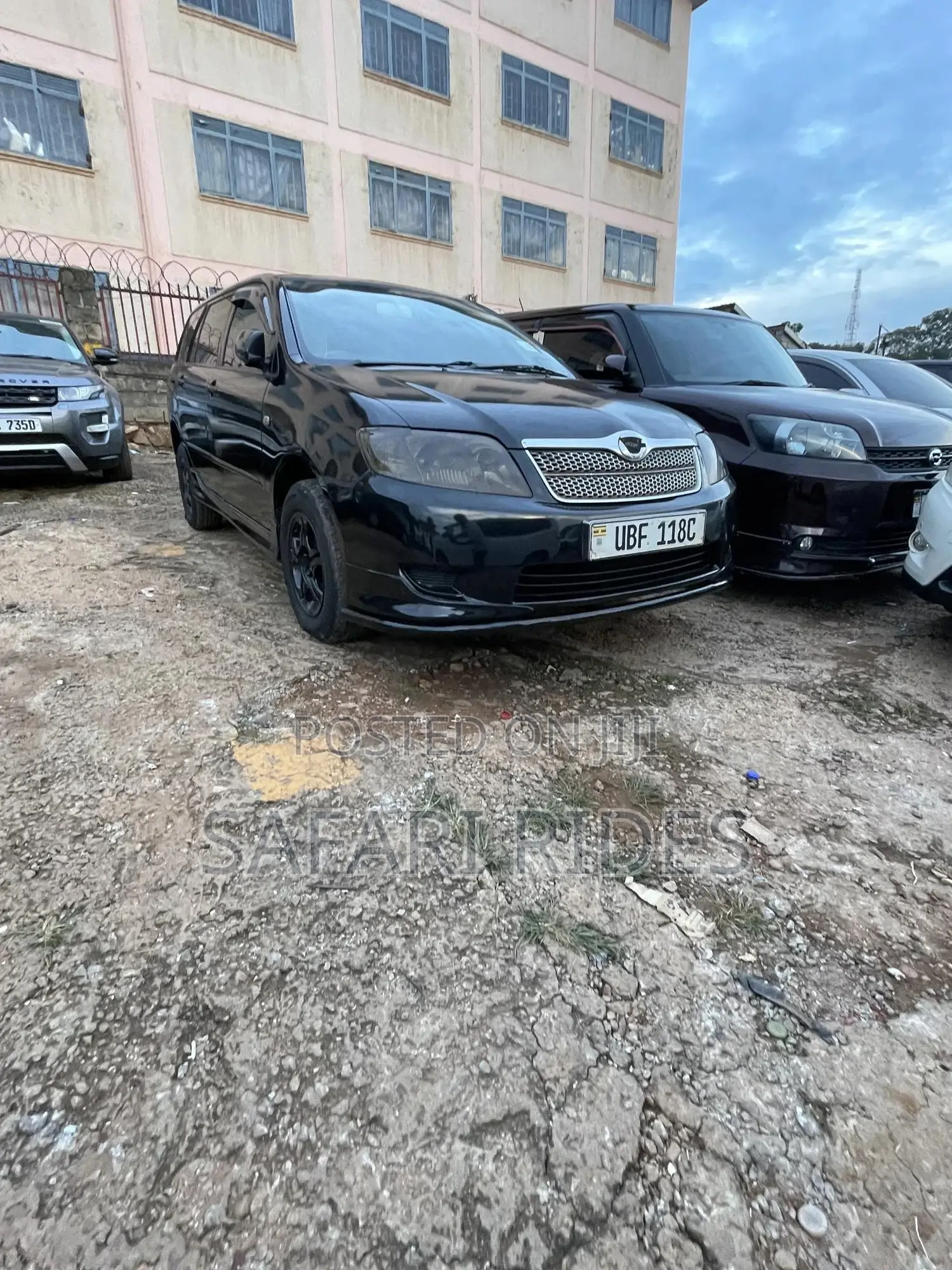Toyota Corolla Fielder 2005 Black