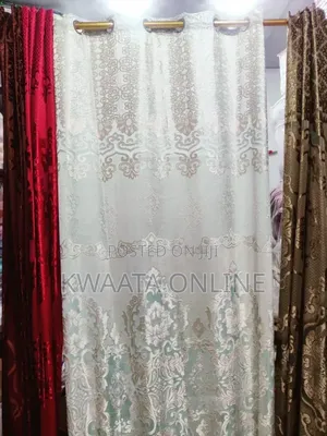 2 Pc Ready Made High Shading Curtains for Dining Room Bedroom 9ft