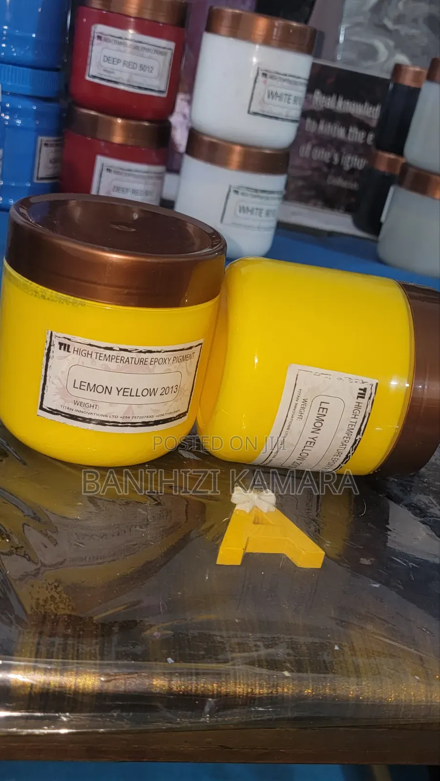 Lemon Yellow Pigments
