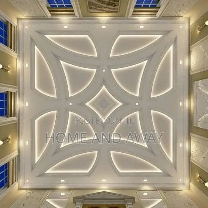 Gypsum Set Up Pop Ceilings Installation