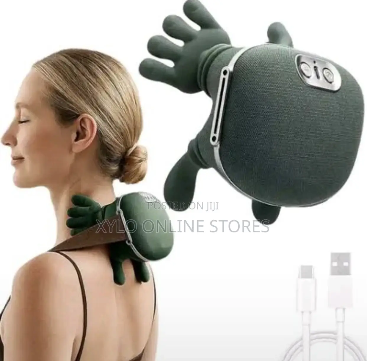 A Wearable Electric Neck and Shoulder Massager