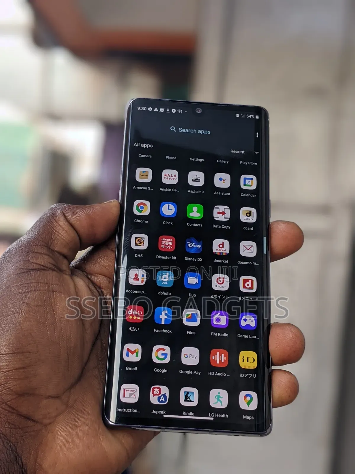 LG Velvet 5G 128 GB Black