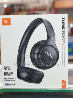 JBL Tune 530bt Wireless on-Ear Headphones in Black