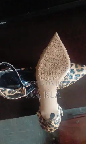 Leopard Print Skinny Heels
