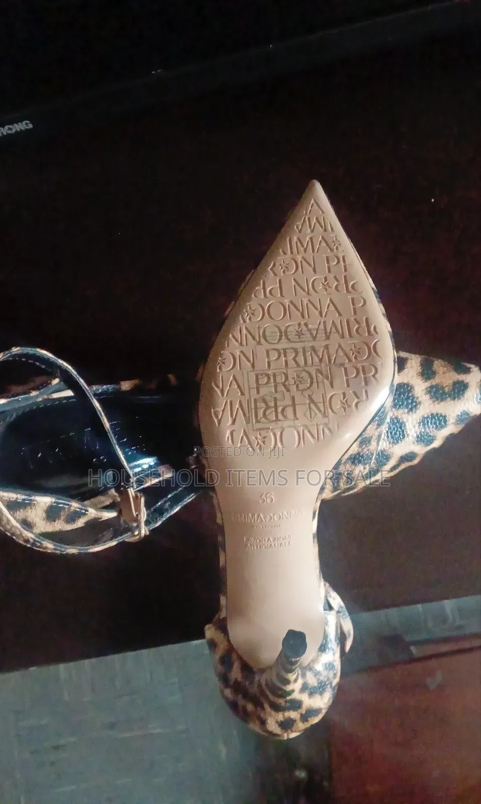 Leopard Print Skinny Heels