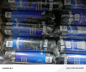 Excellent Thick Branded 100-Liter Trash Bags