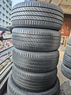 215 55 R17 Michelin It Is a Set of 4 Tires and Its Available.