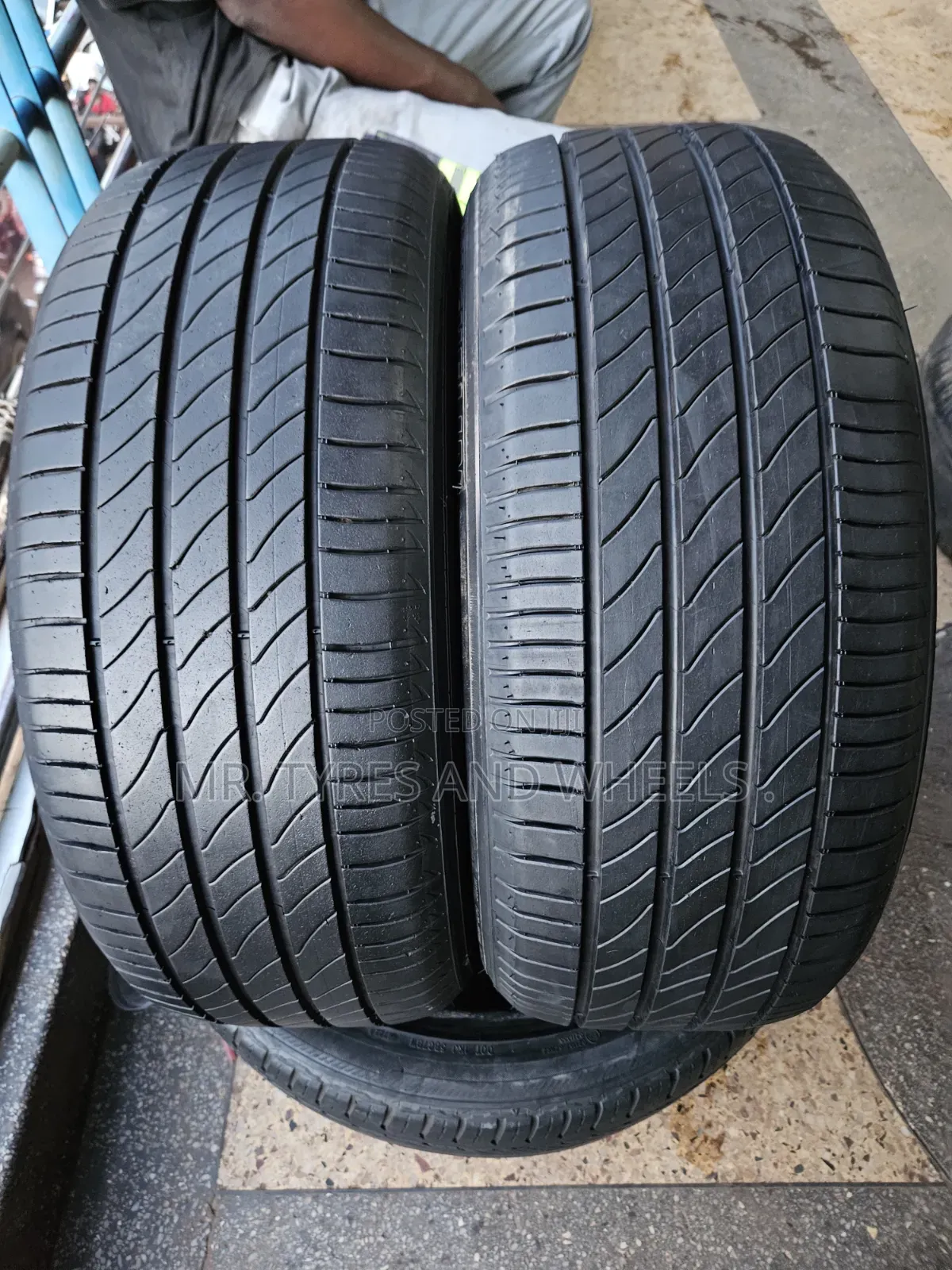 215 55 R17 Michelin It Is a Set of 4 Tires and Its Available.