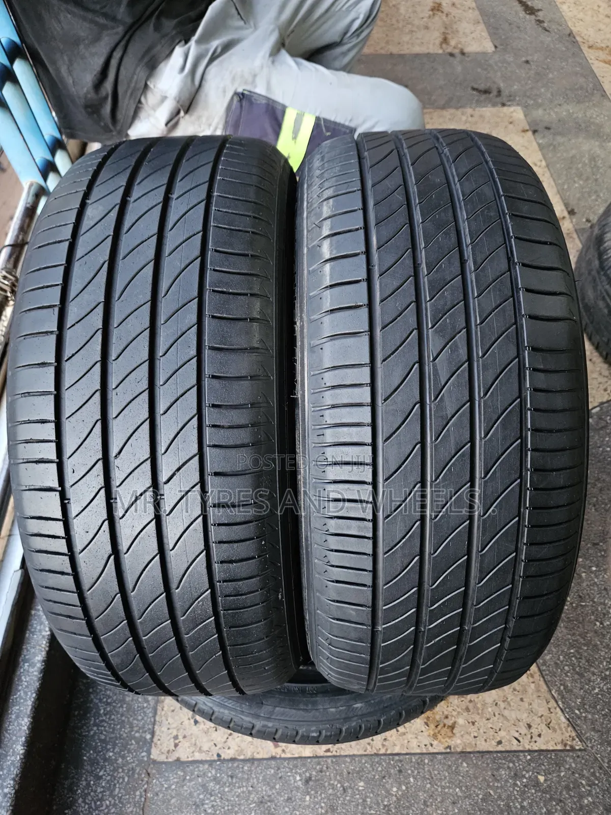 215 55 R17 Michelin It Is a Set of 4 Tires and Its Available.