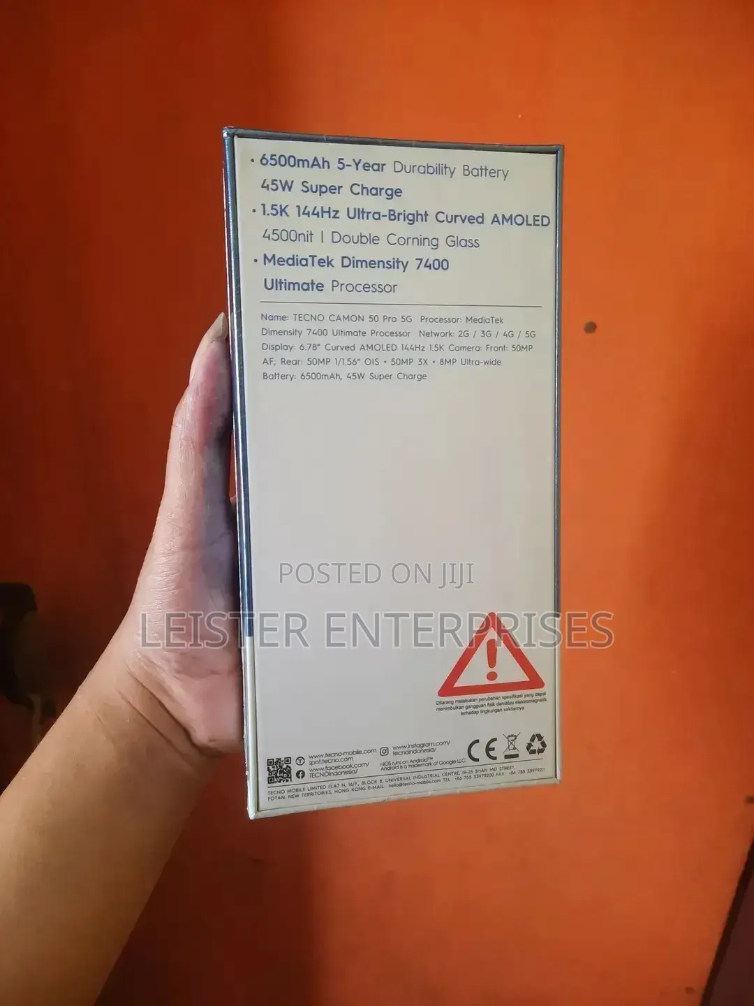 New Tecno Camon 50 Pro 256 GB Green