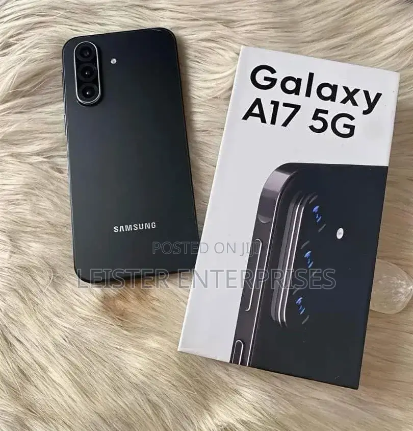 New Samsung Galaxy A17 5G 256 GB Black