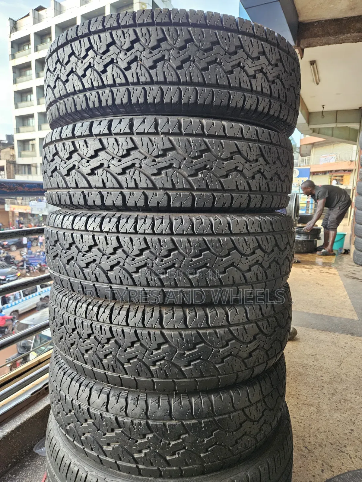 Lt 225 75 R16 Gt Radial Adventure At3 Used but Almost New Tires .