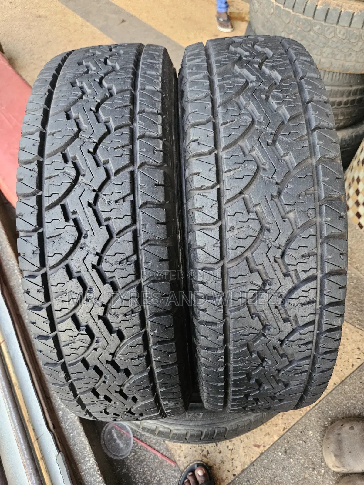 Lt 225 75 R16 Gt Radial Adventure At3 Used but Almost New Tires .
