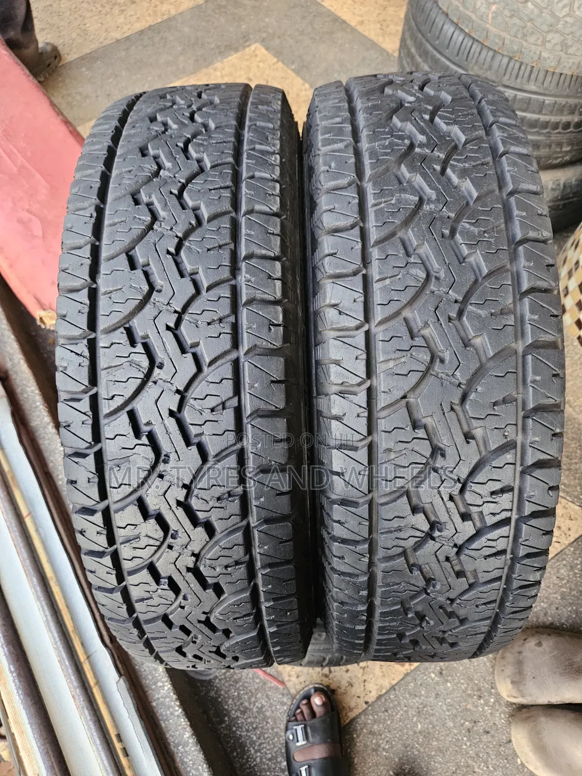 Lt 225 75 R16 Gt Radial Adventure At3 Used but Almost New Tires .