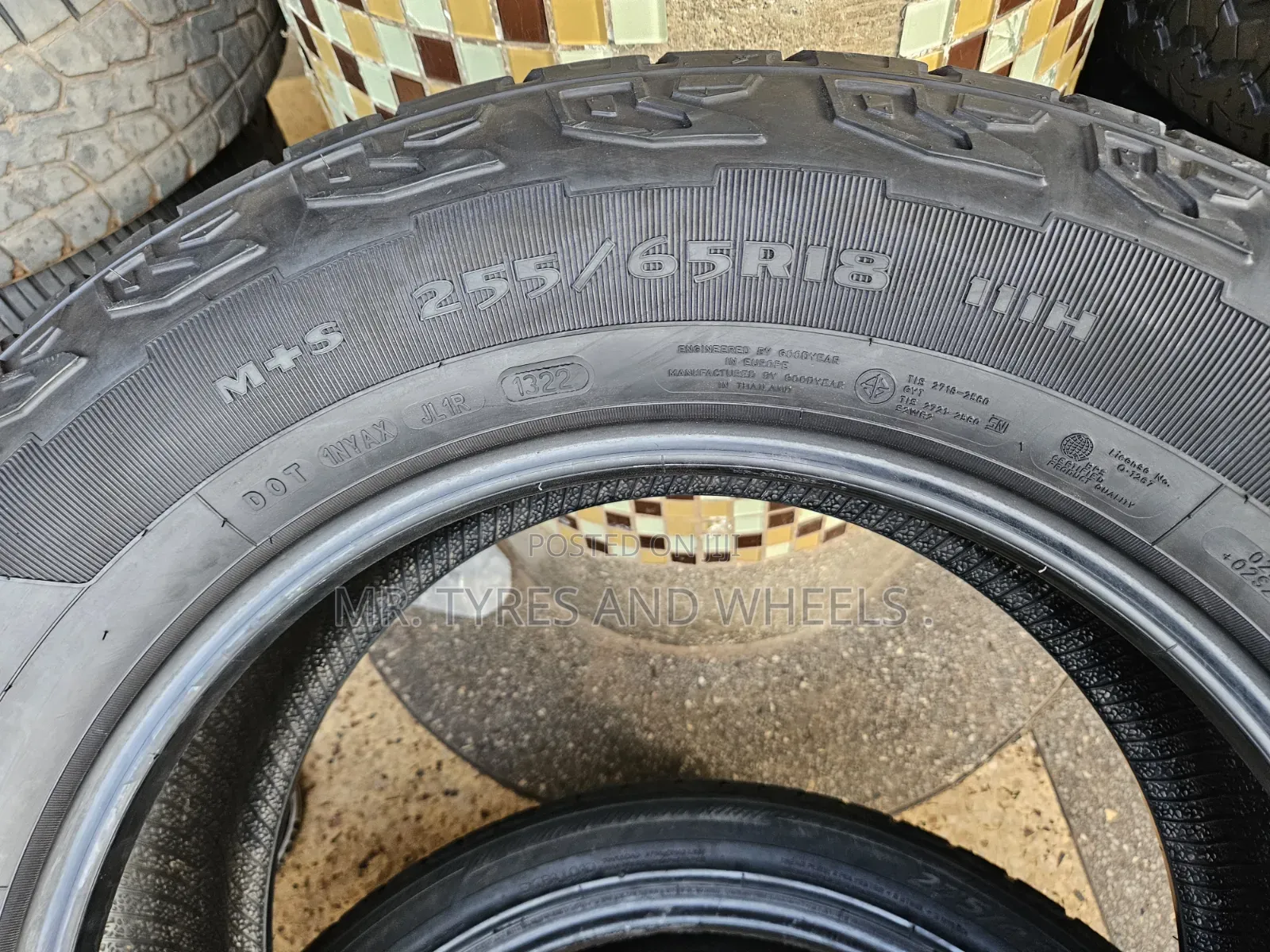 255 65r18 Goodyear Wrangler a Set Available in Stock Now 5yrs Warranty