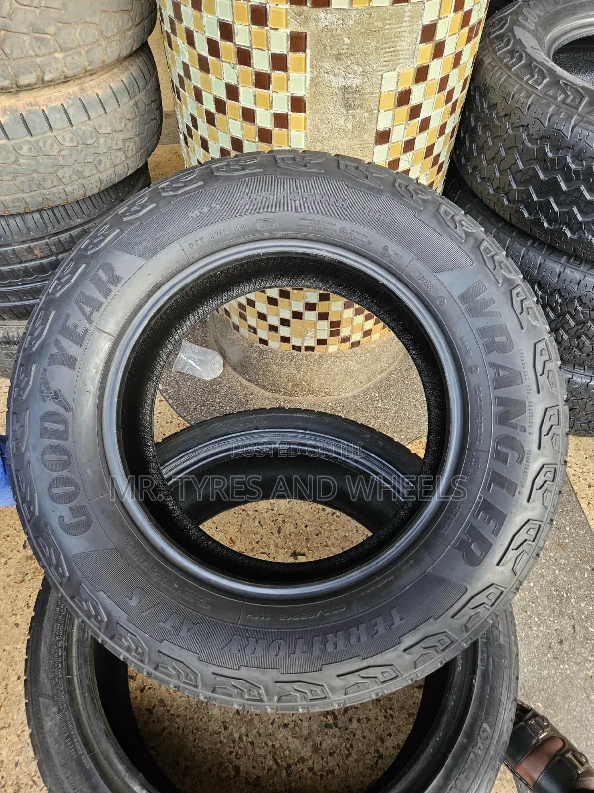 255 65r18 Goodyear Wrangler a Set Available in Stock Now 5yrs Warranty
